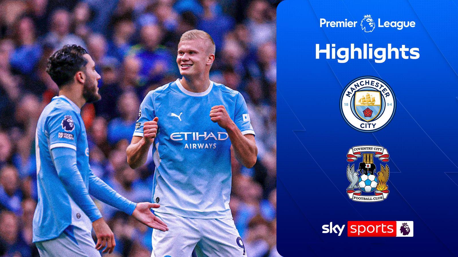 曼城1-0战胜考文垂 | 英超精彩集锦