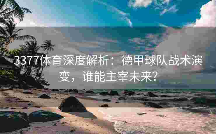 3377体育深度解析：德甲球队战术演变，谁能主宰未来？
