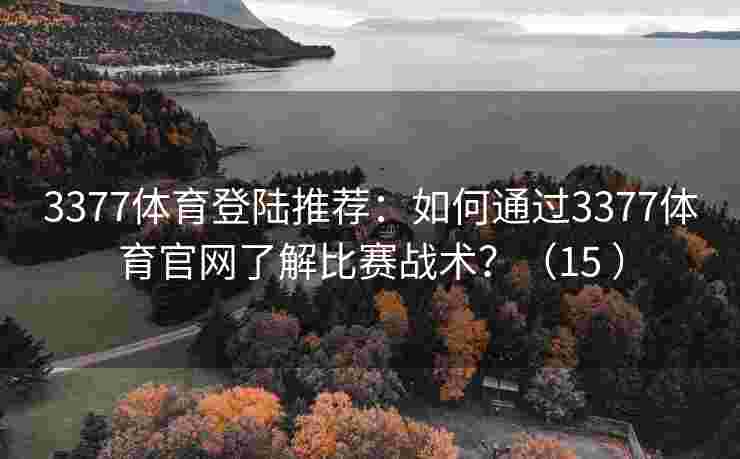 3377体育登陆推荐：如何通过3377体育官网了解比赛战术？（15 ）